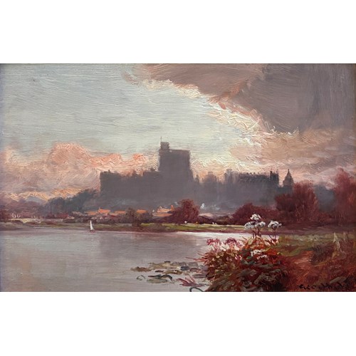 View of Windsor, across the Thames